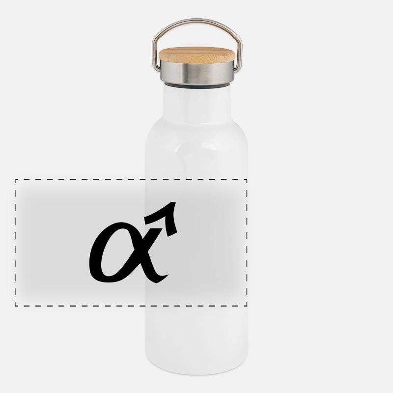 Alphamännchen2 Panoramic Thermal Bottle with Bamboo Lid