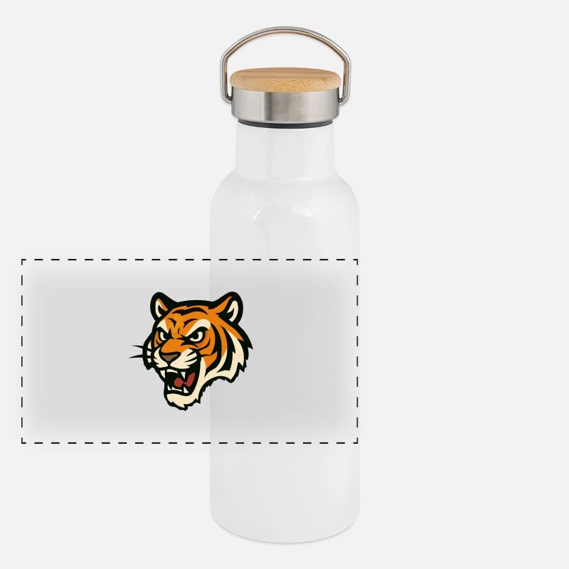 Bande dessinée Tiger Gourde isotherme avec bouchon en bambou