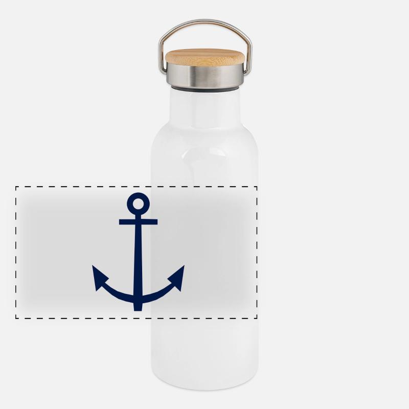 anchor Panoramic Thermal Bottle with Bamboo Lid