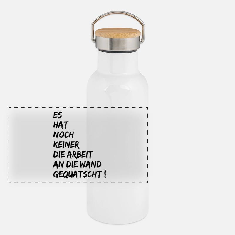 working lazy craftsman chatterbox baloney claim Panoramic Thermal Bottle with Bamboo Lid