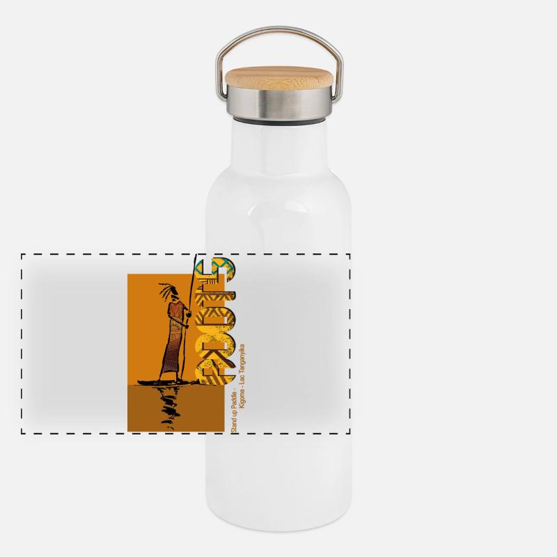 Stand up paddle Roots Panoramic Thermal Bottle with Bamboo Lid