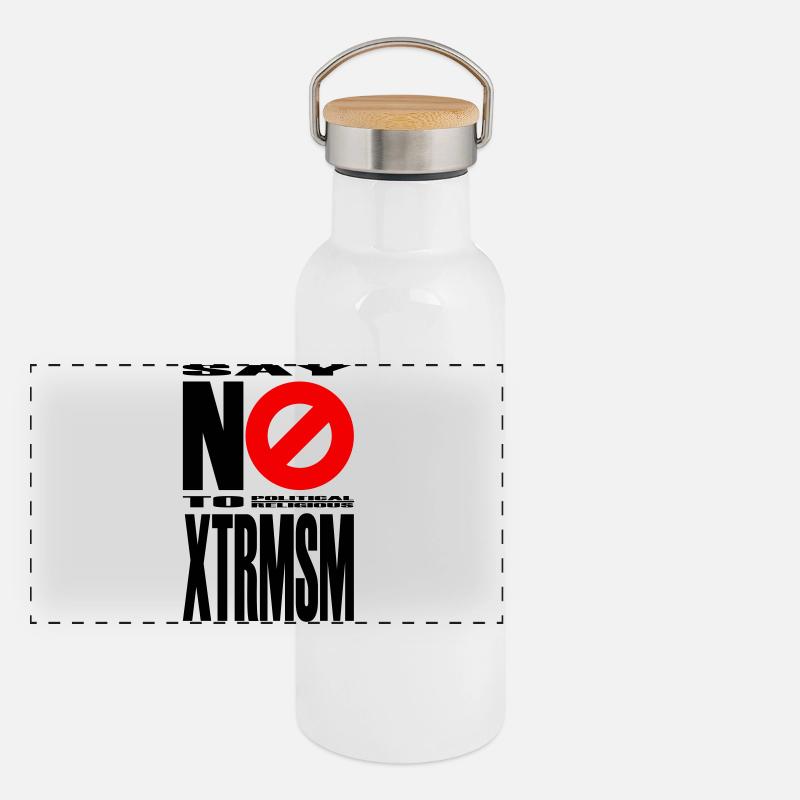 NO2XTRMSM Panoramic Thermal Bottle with Bamboo Lid