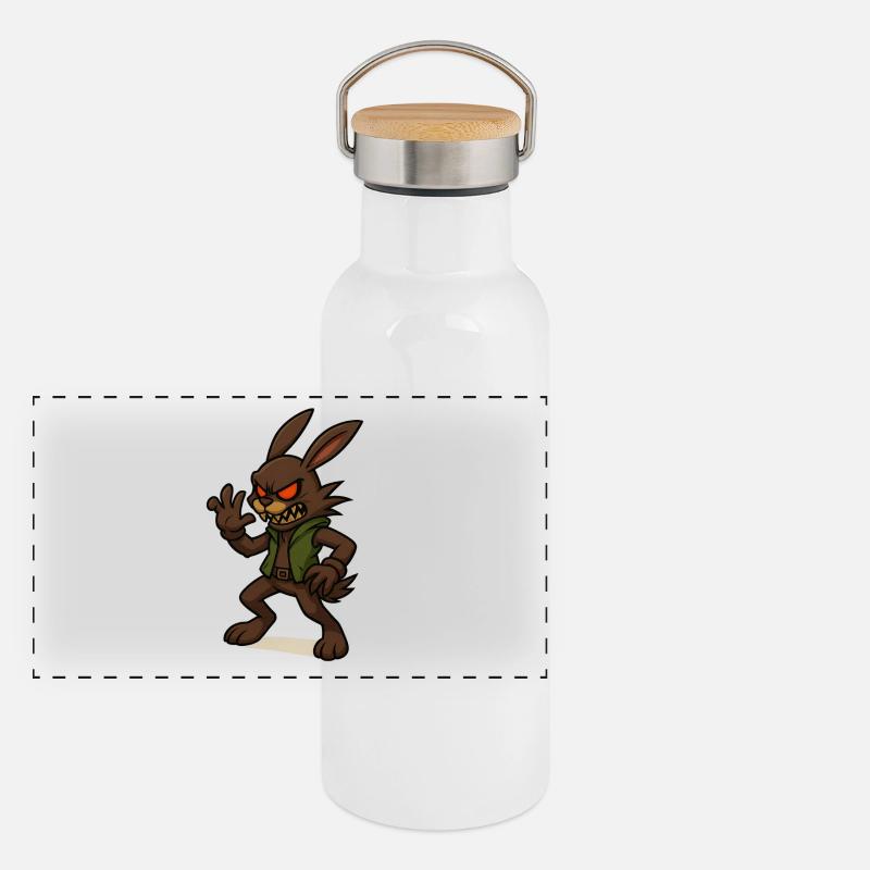 Warwick-Toni-Bunny (DefintelyNotBunny) Panoramic Thermal Bottle with Bamboo Lid