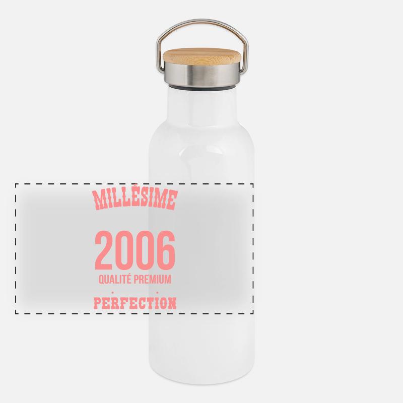 2006 – Exceptional vintage – Premium quality Panoramic Thermal Bottle with Bamboo Lid