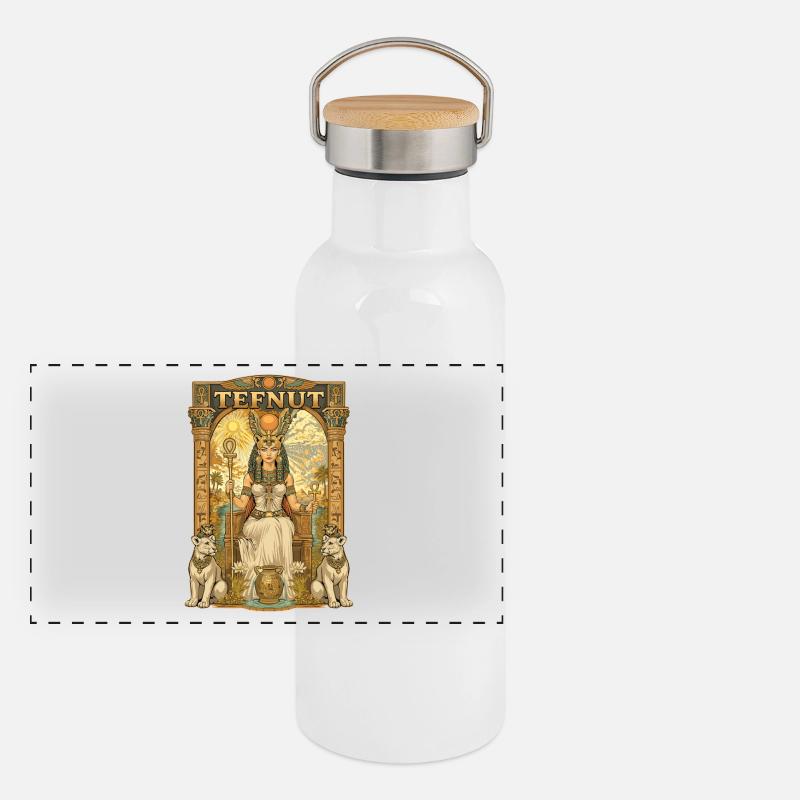 TEFNUT Throne Panoramic Thermal Bottle with Bamboo Lid