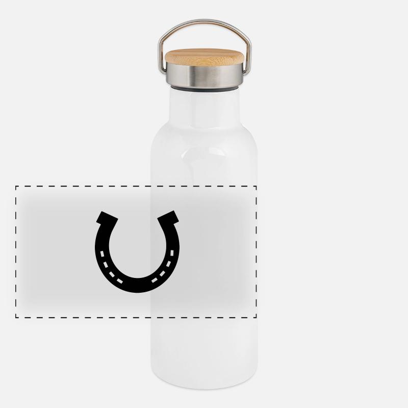 Hufeisen Panoramic Thermal Bottle with Bamboo Lid