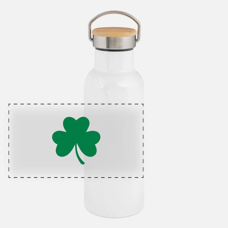 clover Panoramic Thermal Bottle with Bamboo Lid