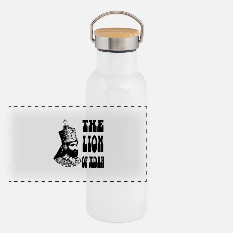 Reggae Gourde isotherme avec bouchon en bambou