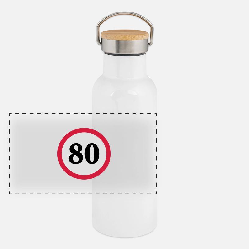 geschwindigkeitstafel_80 Panorama Thermosflasche mit Bambusdeckel