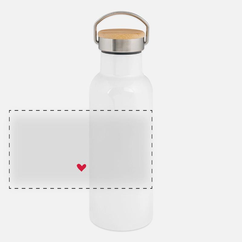 mum Panoramic Thermal Bottle with Bamboo Lid