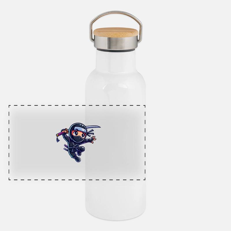 ninja Panorama Thermosflasche mit Bambusdeckel