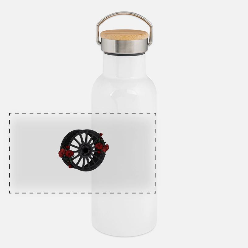 Rim Panoramic Thermal Bottle with Bamboo Lid