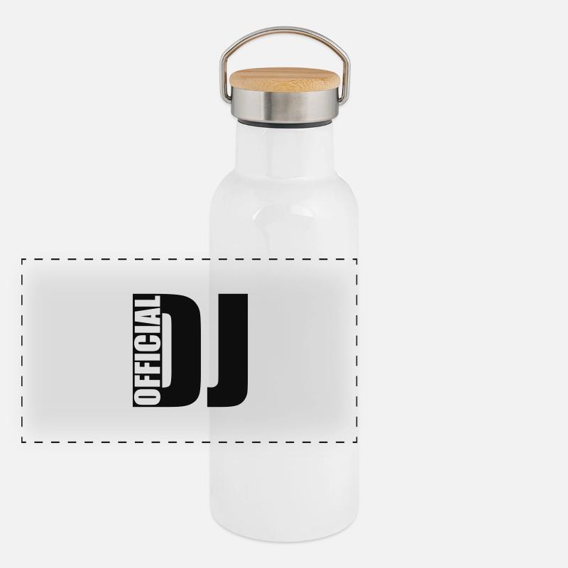 official DJ Panoramic Thermal Bottle with Bamboo Lid