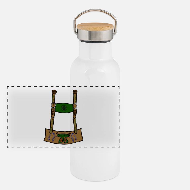 leather pants Panoramic Thermal Bottle with Bamboo Lid