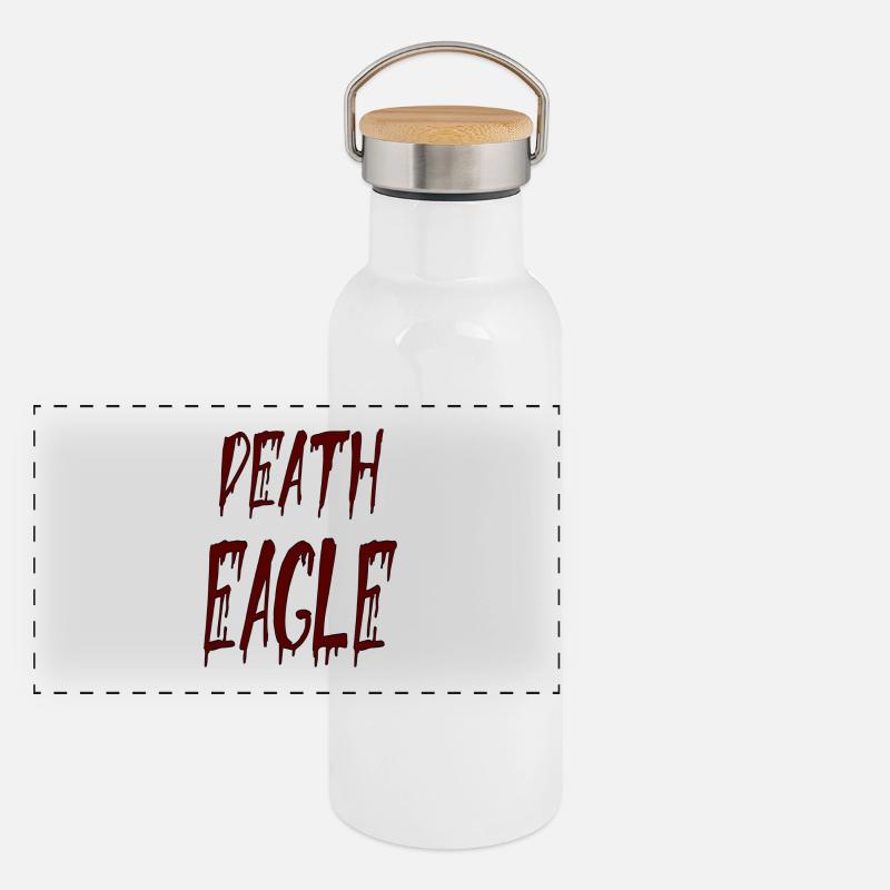 death eagle Panoramic Thermal Bottle with Bamboo Lid