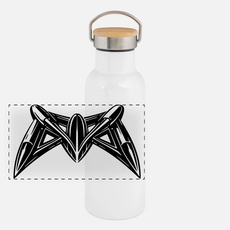 mikolab_logo Panoramic Thermal Bottle with Bamboo Lid