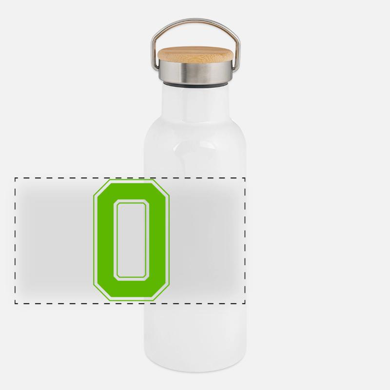 z0 Gourde isotherme avec bouchon en bambou