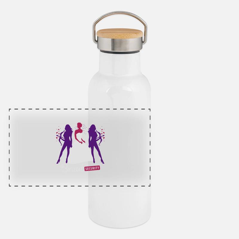 Bride Security 3C Panoramic Thermal Bottle with Bamboo Lid