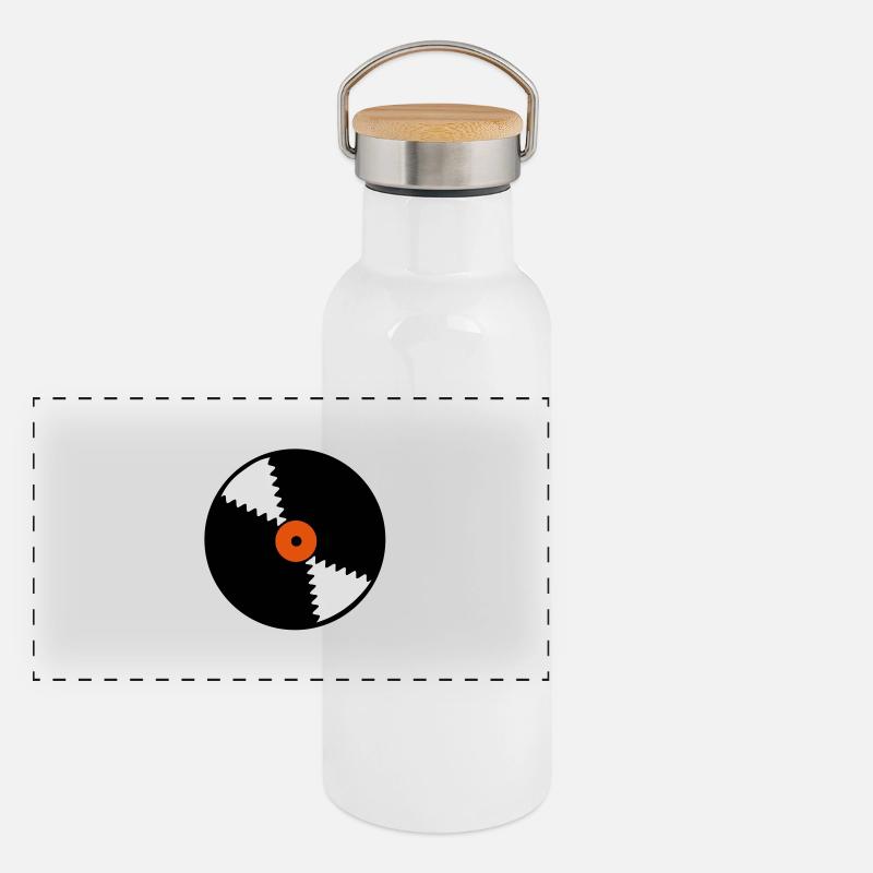 vinyl_2__f3 Gourde isotherme avec bouchon en bambou