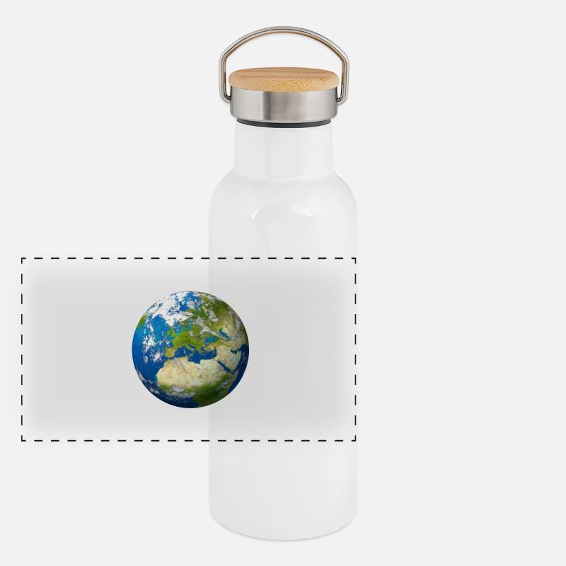 Maternité de la Terre Gourde isotherme avec bouchon en bambou