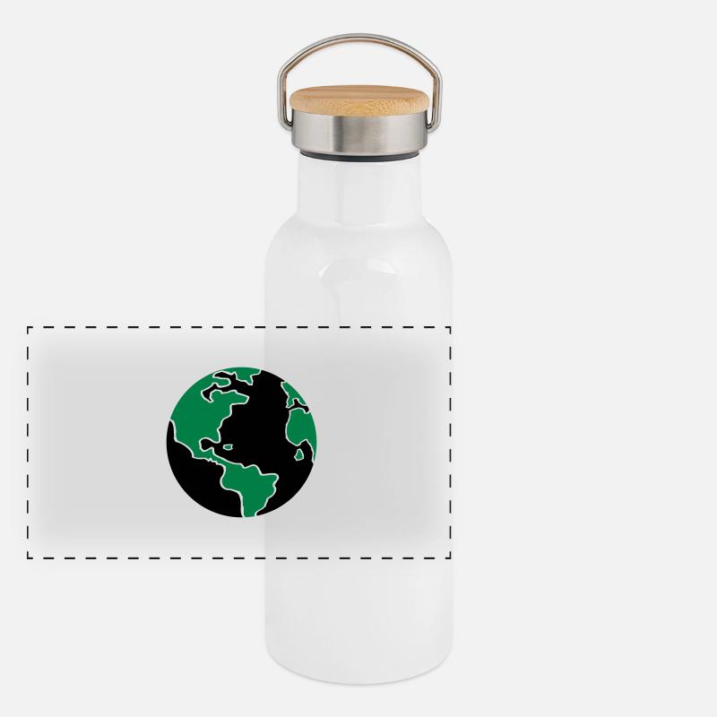 erde_001 Panoramic Thermal Bottle with Bamboo Lid
