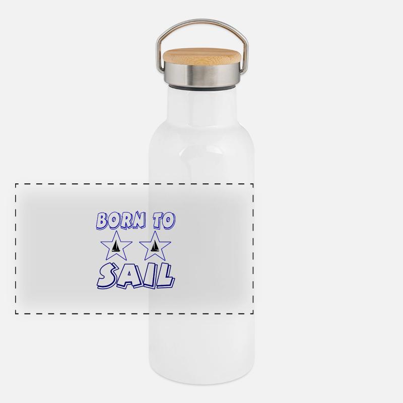 Voile Gourde isotherme avec bouchon en bambou