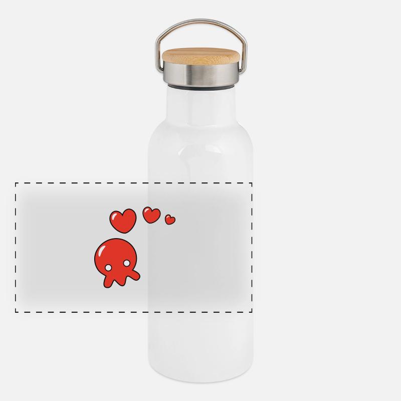 Octopus Panoramic Thermal Bottle with Bamboo Lid