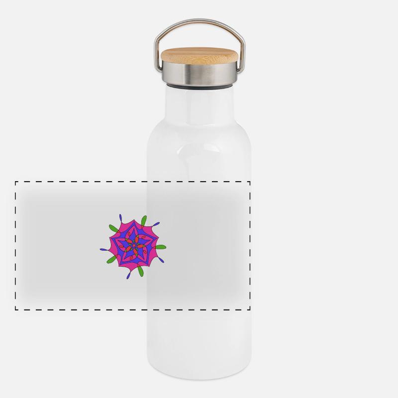 Summer 1 Panorama Thermosflasche mit Bambusdeckel