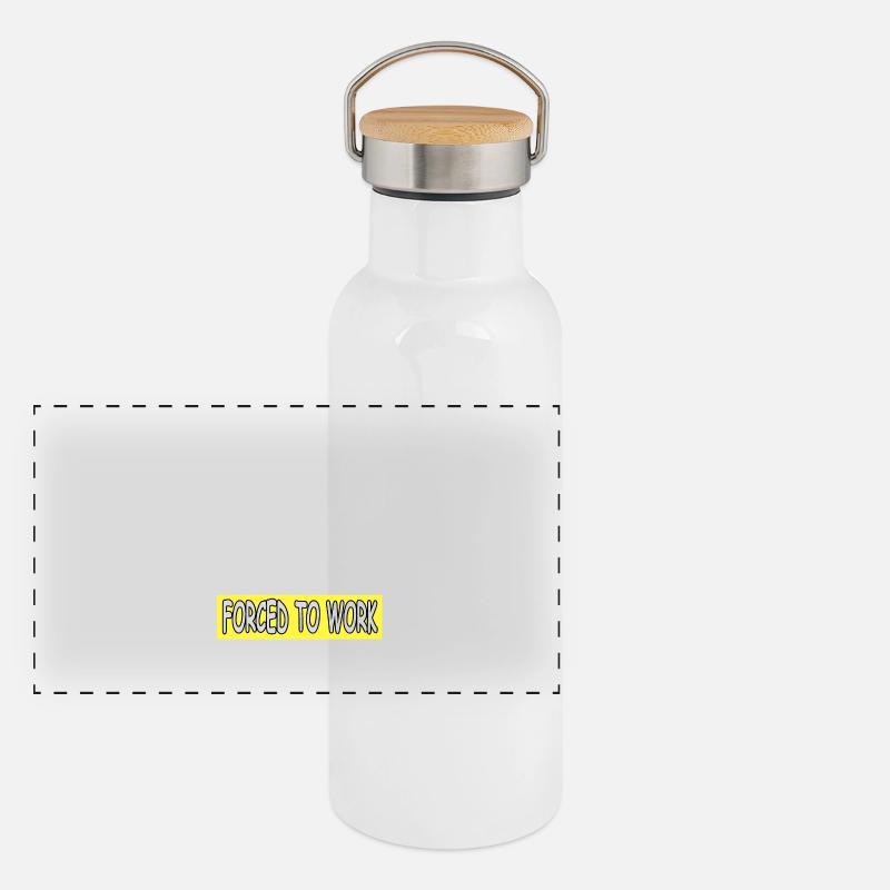 Angling Panoramic Thermal Bottle with Bamboo Lid