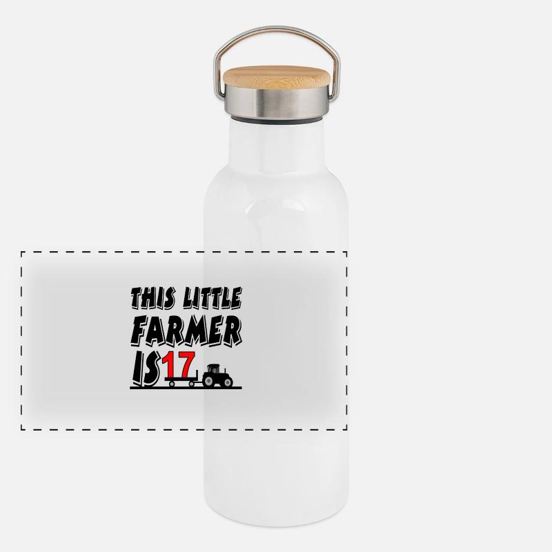 Bauer Panorama Thermosflasche mit Bambusdeckel