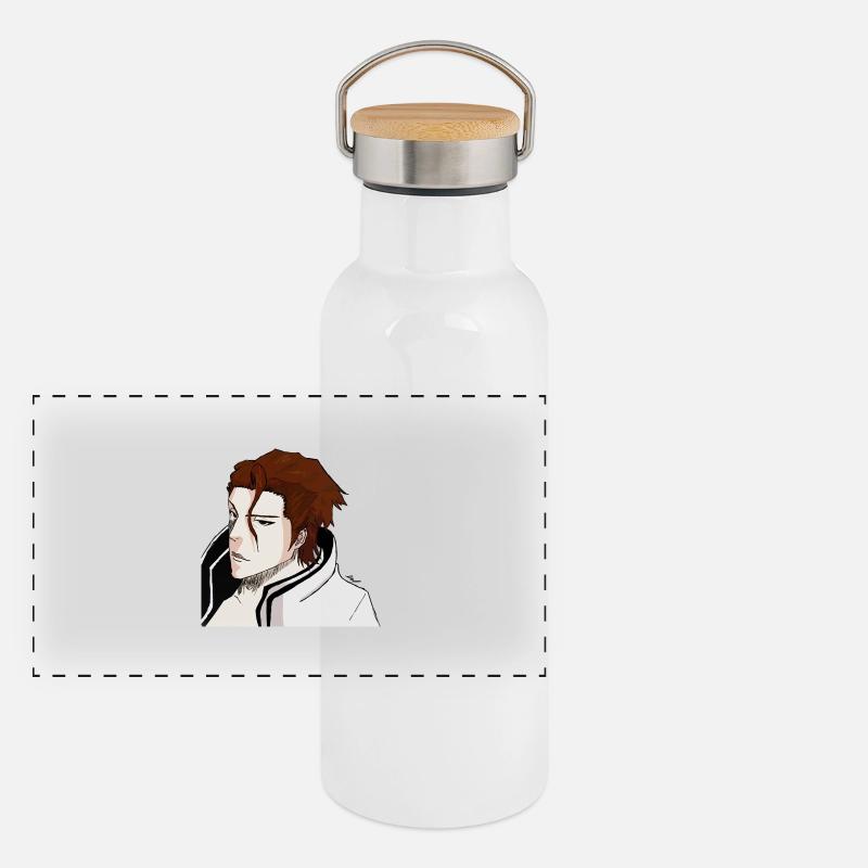 [EAU DE JAVEL] Aizen Sosuke Design Gourde isotherme avec bouchon en bambou
