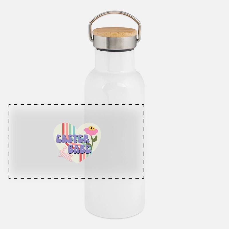 Easter Babe Panoramic Thermal Bottle with Bamboo Lid