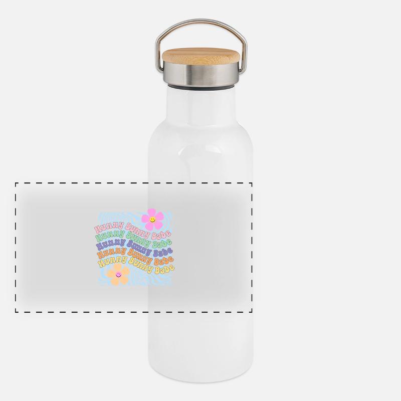 Egg-Stra Special Panoramic Thermal Bottle with Bamboo Lid