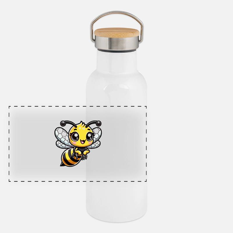 Wasp child Panoramic Thermal Bottle with Bamboo Lid