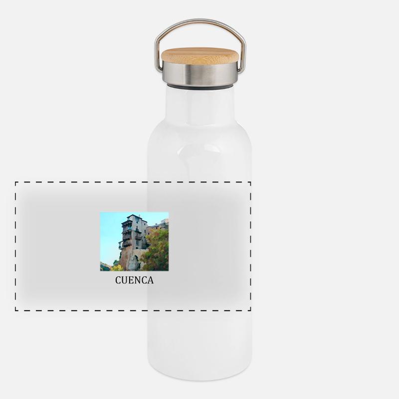 Basin Panoramic Thermal Bottle with Bamboo Lid