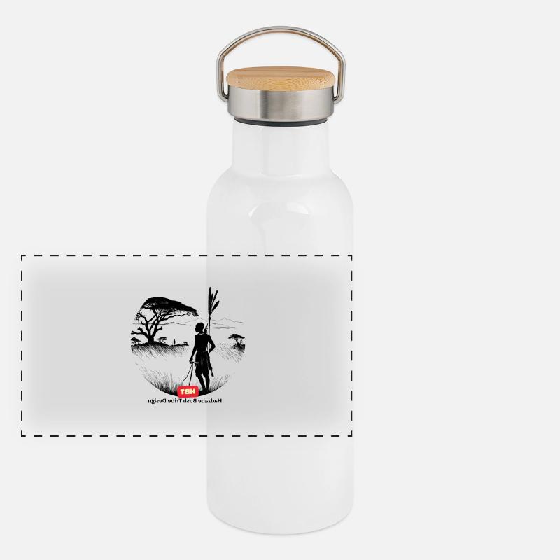 HBT 70 Panorama Thermosflasche mit Bambusdeckel