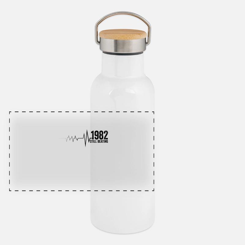 1982 Anniversary Gift 1982 Limited Edition 1982 Panoramic Thermal Bottle with Bamboo Lid