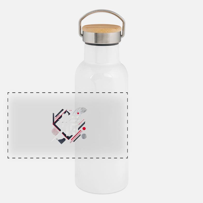 „Shinka – Die Kunst der Evolution“ Panorama Thermosflasche mit Bambusdeckel