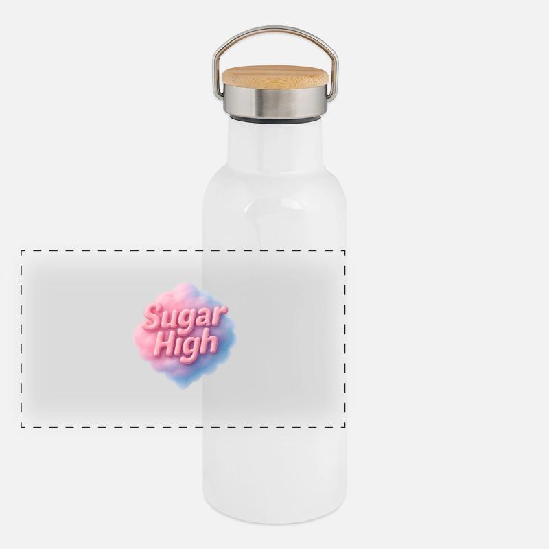 Sugar High Panoramic Thermal Bottle with Bamboo Lid