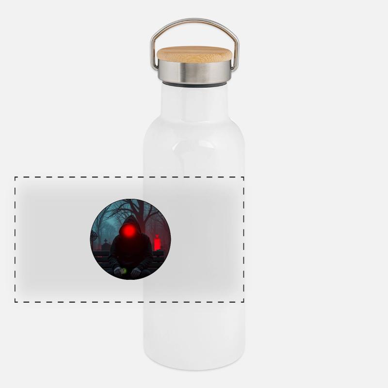 BenchGuy Panoramic Thermal Bottle with Bamboo Lid