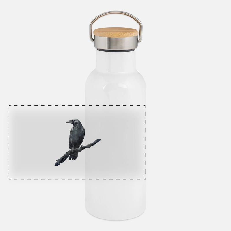 Rabe Panorama Thermosflasche mit Bambusdeckel