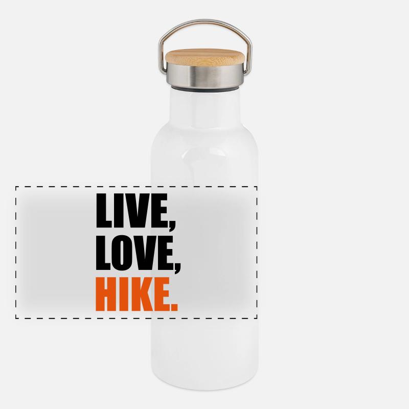 Hike Panoramic Thermal Bottle with Bamboo Lid