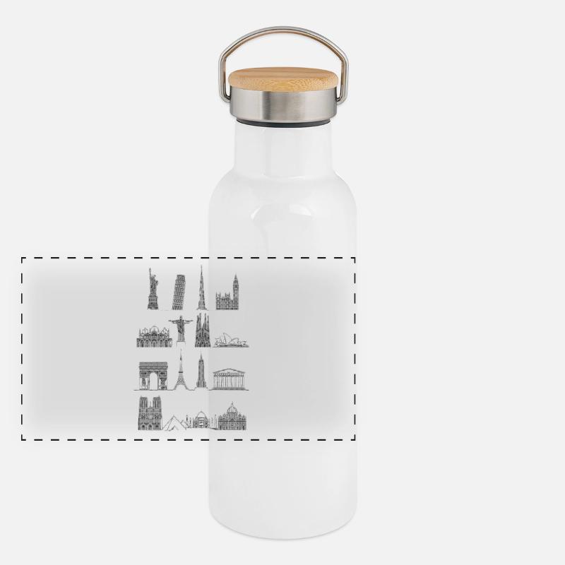 Around_The_World Panoramic Thermal Bottle with Bamboo Lid