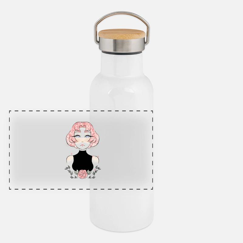 Pearlfect, Steven Universe Panorama Thermosflasche mit Bambusdeckel