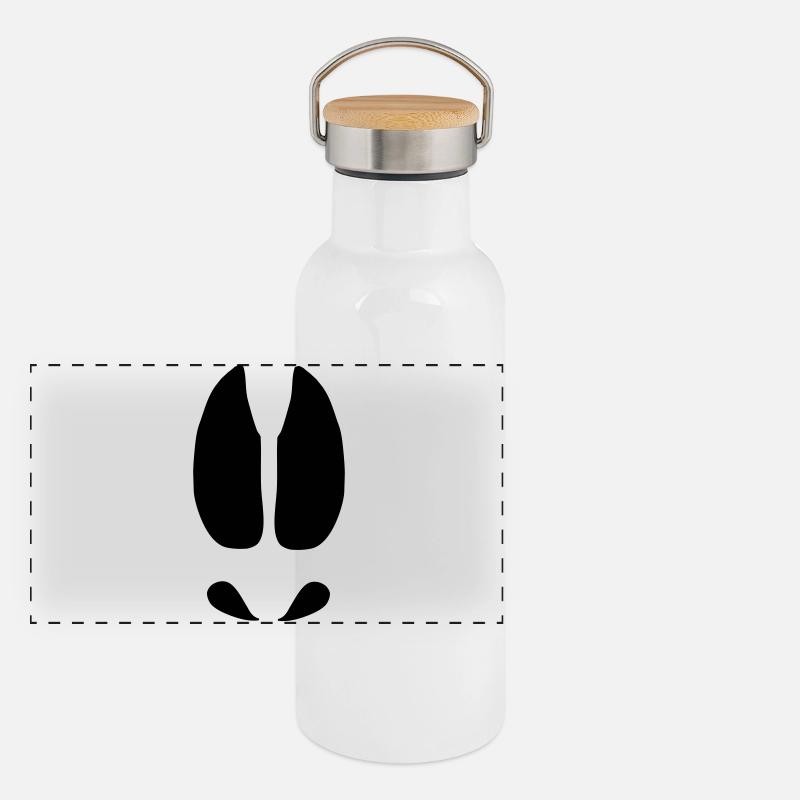 Moose tracks Panoramic Thermal Bottle with Bamboo Lid