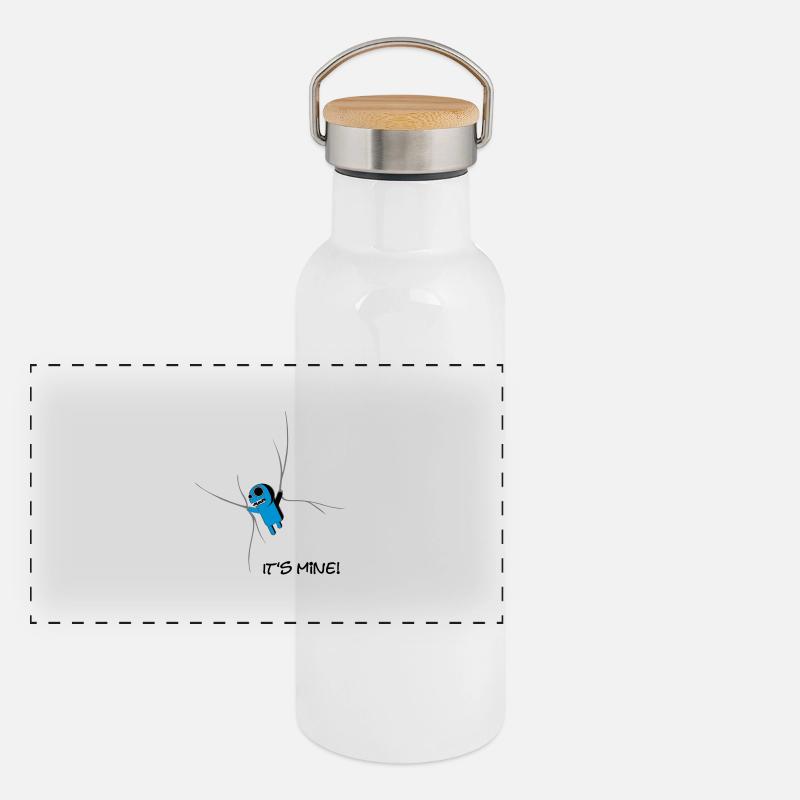 it_is_mine Panorama Thermosflasche mit Bambusdeckel