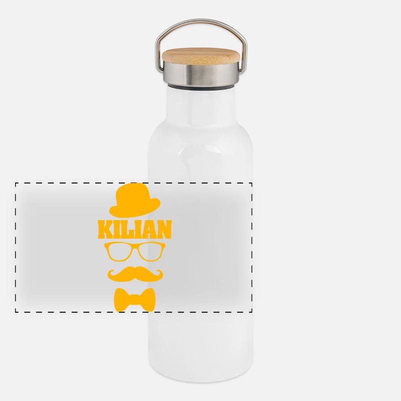 Kilian Panorama Thermosflasche mit Bambusdeckel