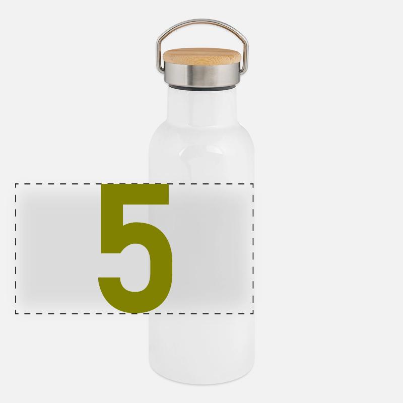 5. JUBILÄUM. 5 JAHRE. 5. JUBILÄUM Panorama Thermosflasche mit Bambusdeckel