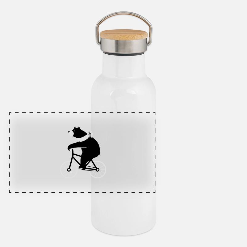 spread_baerbike Panorama Thermosflasche mit Bambusdeckel