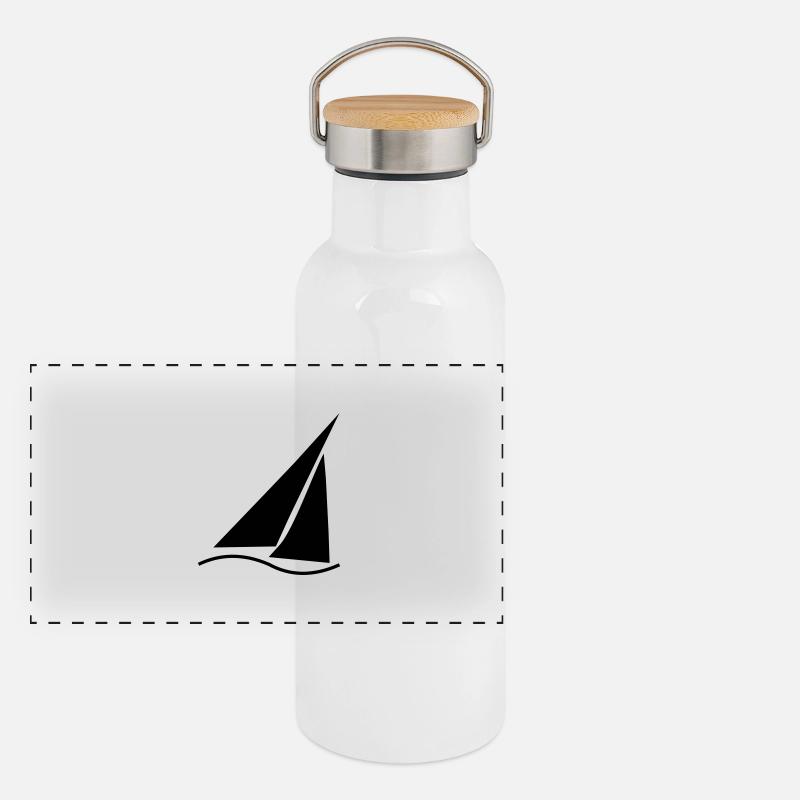 Regatta 1 Panorama Thermosflasche mit Bambusdeckel